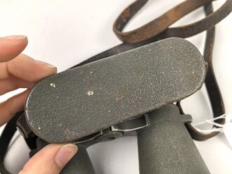 1. Weltkrieg, Fernglas 08 von Goerz Berlin. Gängig, klare Durchsicht. Originallack, guter Gesamtzustand