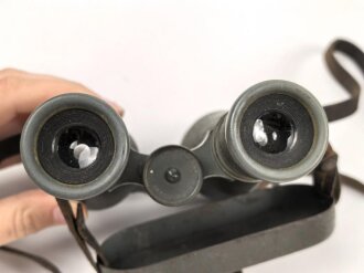 1. Weltkrieg, Fernglas 08 von Goerz Berlin. Gängig, klare Durchsicht. Originallack, guter Gesamtzustand