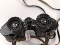 Dienstglas 6 x 30 Wehrmacht. Hersteller beh, klare Durchsicht, Strichplatte deutlich, an Trageriemen mit Regenschutzdeckel aus Preßmasse