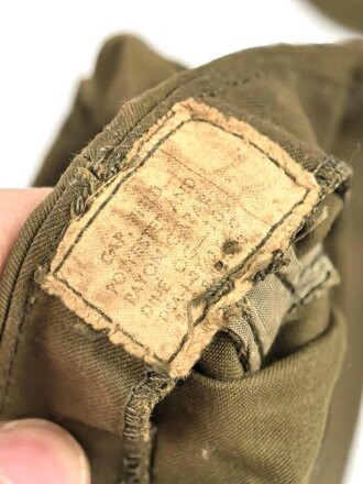 U.S. Army , Hot weather cap, 1st pattern. You will receive the exact 10 pieces pictured. All Vietnam war era, uncleaned