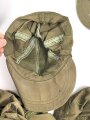 U.S. Army , Hot weather cap, 1st pattern. You will receive the exact 10 pieces pictured. All Vietnam war era, uncleaned