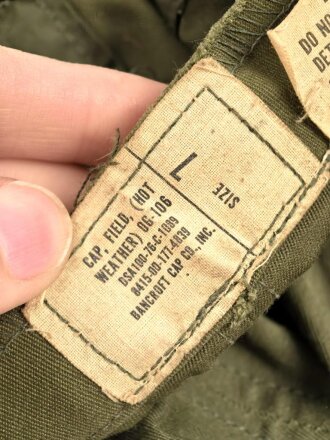 U.S. Army , Hot weather cap, 1st and 2nd pattern. You will receive the exact 10 pieces pictured. All  uncleaned