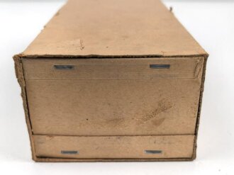 Leerer Pappkasten für 300 Schuss Munition 8 x 57 zum k98 der Wehrmacht.