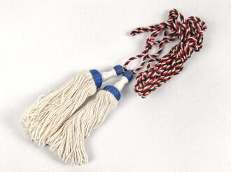 Kaiserreich, Ersatzteil wohl für eine Reservistenflasche oder ähnliches, die Länge der "Troddeln" je etwa 10cm