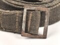 Trageriemen für einen Gasmaskendose der Wehrmacht. Hersteller "ebd43"