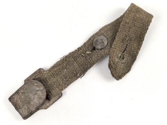 Kurzer Riemen  für eine Gasmaskendose der Wehrmacht