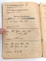 Einsatzbuch für Nachrichtenhelferinnen des Heeres, dazu Dienstausweis, Durchlaßschein sowie diverse weitere Papiere
