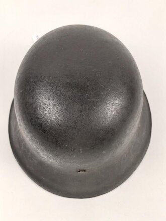 Heer, Stahlhelm Modell 1942. In allen Teilen original und zusammengehörig, EF68