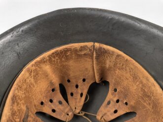 Heer, Stahlhelm Modell 1942. In allen Teilen original und zusammengehörig, EF68
