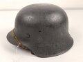 Heer, Stahlhelm Modell 1942. In allen Teilen original und zusammengehörig, EF68