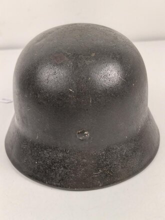 Heer, Stahlhelm Modell 1940 mit Emblem. In allen Teilen original und zusammengehörig, Q64
