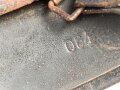 Heer, Stahlhelm Modell 1940 mit Emblem. In allen Teilen original und zusammengehörig, Q64