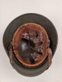 Heer, Stahlhelm Modell 1940 mit Emblem. In allen Teilen original und zusammengehörig, Q64