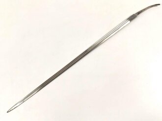Kaiserreich, Klinge zum Infanterie Offizier Degen IOD 89.  Hersteller Eickhorn Solingen. Angeschliffenes Stück. Länge der Klinge ( ohne Griffteil) 77cm
