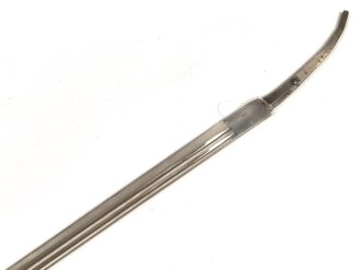 Kaiserreich, Klinge zum Infanterie Offizier Degen IOD 89.  Hersteller Eickhorn Solingen. Angeschliffenes Stück. Länge der Klinge ( ohne Griffteil) 77cm