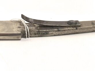 Kaiserreich, Klinge zum Infanterie Offizier Degen IOD 89.  Hersteller Eickhorn Solingen. Angeschliffenes Stück. Länge der Klinge ( ohne Griffteil) 77cm