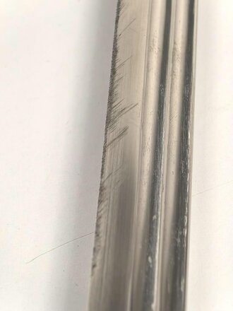 Kaiserreich, Klinge zum Infanterie Offizier Degen IOD 89.  Hersteller Eickhorn Solingen. Angeschliffenes Stück. Länge der Klinge ( ohne Griffteil) 77cm