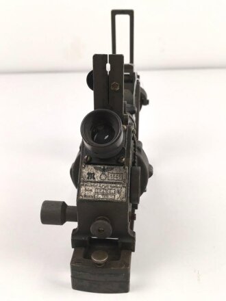 Kriegsmarine, Peilaufsatz FRM5 für Kompass. Hertsteller C.Plath Hamburg. Schweres Stück in gutem Gesamtzustand, Originallack, der Adler auf dem Typenschild entnazifiziert