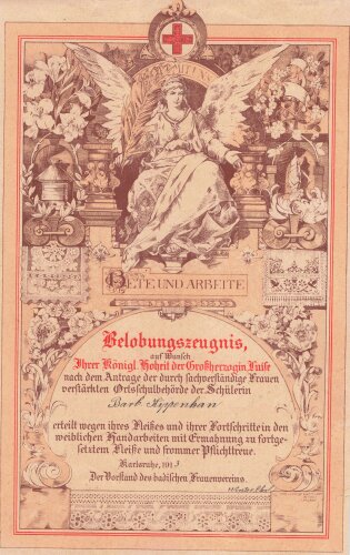 Badischer Frauenverein vom Roten Kreuz,...