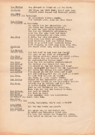 Hitler Jugend , Handzettel DIN A4 " Die Hitlerjugend...