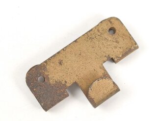 Eiserner Gegenhalt für einen Koppelriemen zum SA Koppelschloss schmale Ausführug. 32mm