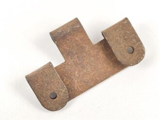 Eiserner Gegenhalt für einen Koppelriemen zum SA Koppelschloss schmale Ausführug. 32mm