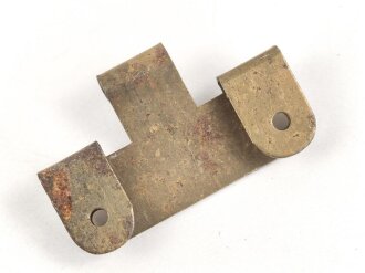 Eiserner Gegenhalt für einen Koppelriemen zum SA Koppelschloss schmale Ausführug. 32mm