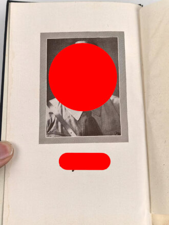 Adolf Hitler " Mein Kampf" blaue Ganzleinenausgabe in gutem Zustand