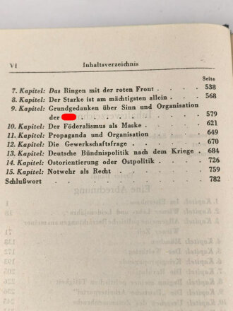 Adolf Hitler " Mein Kampf" blaue Ganzleinenausgabe
