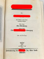 Adolf Hitler " Mein Kampf" Hochzeitsausgabe für ein Ehepaar aus Stuttgart, datiert 1940 mit Goldschnitt