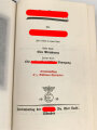 Adolf Hitler " Mein Kampf" Hochzeitsausgabe der Stadt München, datiert 1938 mit Goldschnitt