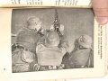 "Beschreibung, Handhabung und Bedienung des M.G. 34 als leichtes M.G., schweres M.G. und in der Fliegerabwehr Teil 1 und 2" datiert 1939, 96 Seiten, DIN A6, Wasserschaden