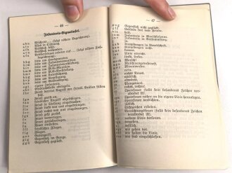 "Der Kompanietrupp, Richtlinien für die Ausbildung und den Einsatz des Kompaniertrupps der Schützenkompanie" datiert 1936, 78 Seiten, DIN A6