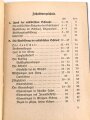 H. Dv. 374/2. "Ausbildungsvorschrift für die Gebirgstruppen" Heft 2 Der militärische Schilauf" datiert 1938, 85 Seiten, DIN A6