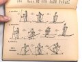 H. Dv. 374/2. "Ausbildungsvorschrift für die Gebirgstruppen" Heft 2 Der militärische Schilauf" datiert 1938, 85 Seiten, DIN A6