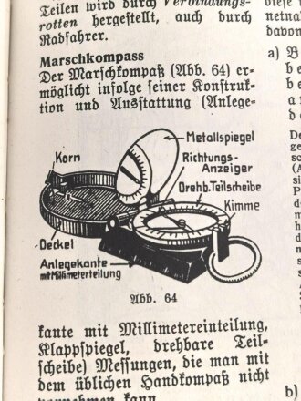 "Soldatenlexikon - Ein Merkbuch für den Infanteriedienst" eines Oberleutnant aus Innsbruck mit desen Unterschrift, 184 Seiten, DIN A6, gebraucht