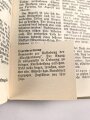 "Soldatenlexikon - Ein Merkbuch für den Infanteriedienst" eines Oberleutnant aus Innsbruck mit desen Unterschrift, 184 Seiten, DIN A6, gebraucht