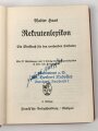 "Rekrutenlexikon - Ein Merkbuch für den Infanteriedienst"  datiert 1935, 157 Seiten, DIN A6, gebraucht