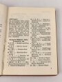 "Rekrutenlexikon - Ein Merkbuch für den Infanteriedienst"  datiert 1935, 157 Seiten, DIN A6, gebraucht