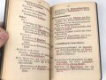 H. Dv. 470/1. "Ausbildungsvorschrift für die Panzertruppe" Heft 1, datiert 1937, 63 Seiten, DIN A6