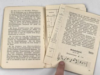 D. 87 "Richtlinine für die Panzerabwehr aller Waffen" datiert 1936, 57 Seiten, DIN A6