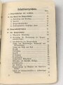 D. 87 "Richtlinine für die Panzerabwehr aller Waffen" datiert 1936, 57 Seiten, DIN A6