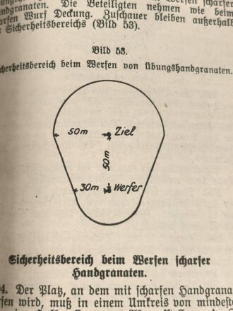 H. Dv. 240 "Schießvorschrift für die Gewehr (Karabiner), leichtes Maschinengewehr, Pistole usw" datiert 1937, 162 Seiten, DIN A6