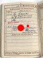 Wehrpaß Heer, eingestellt am 15.21940 bei " Sanitäts Ersatz Abteilung 9 Kassel"