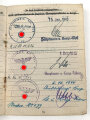 Soldbuch Heer, ausgestellt 27.1.1941 bei Bau Ersatz Btl. 12 Worms.
