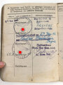 Soldbuch Heer, ausgestellt 27.1.1941 bei Bau Ersatz Btl. 12 Worms.
