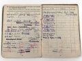 Soldbuch Heer, ausgestellt 27.1.1941 bei Bau Ersatz Btl. 12 Worms.