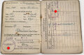 Soldbuch Heer, ausgestellt 27.1.1941 bei Bau Ersatz Btl. 12 Worms.