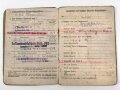 Soldbuch Heer, ausgestellt 27.1.1941 bei Bau Ersatz Btl. 12 Worms.