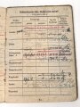 Soldbuch Heer, ausgestellt 27.1.1941 bei Bau Ersatz Btl. 12 Worms.